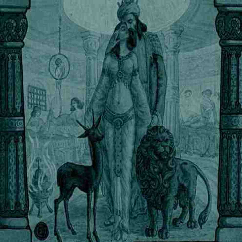 איור מתוך שיר השירים ריבוע מתוקן