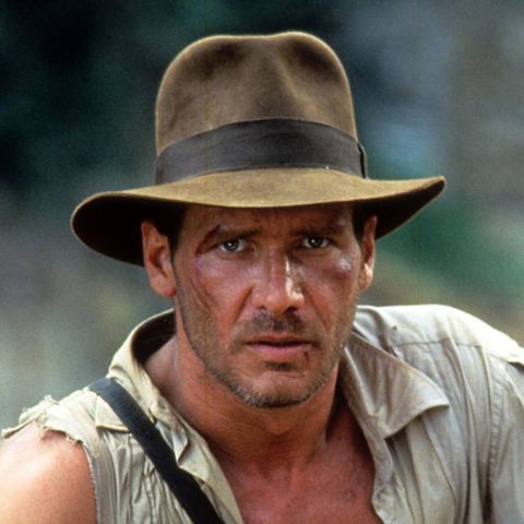 הריסון פורד בסרט "אינדיאנה ג'ונס והמקדש הארור", 1984